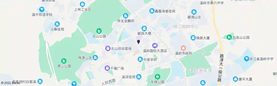 台州购物中心西_公交站地图_台州公交_妙搜公交查询2025