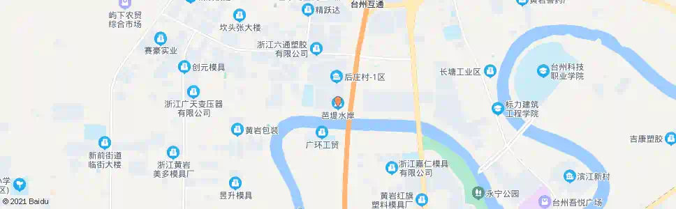 台州芭堤水岸_公交站地图_台州公交_妙搜公交查询2025