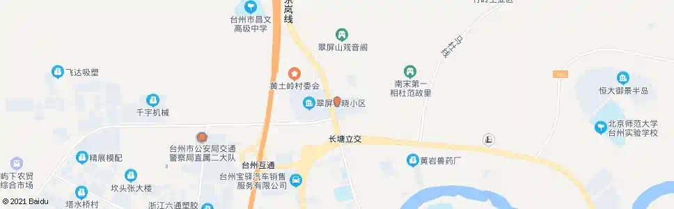 台州黄岩人才市场_公交站地图_台州公交_妙搜公交查询2025
