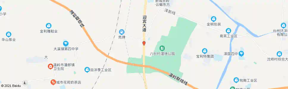 台州八份_公交站地图_台州公交_妙搜公交查询2025