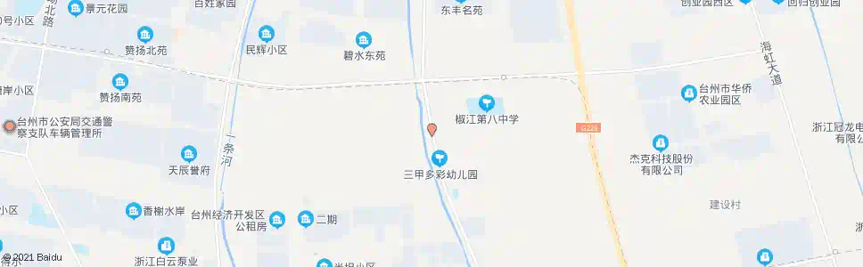 台州飞龙村_公交站地图_台州公交_妙搜公交查询2025