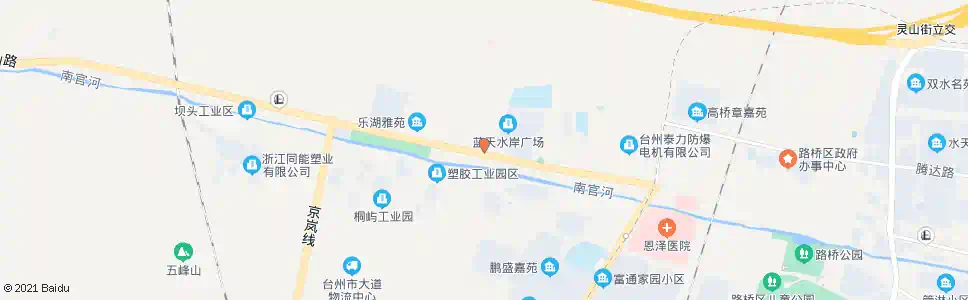 台州桐屿街道_公交站地图_台州公交_妙搜公交查询2025