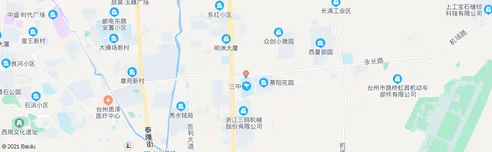 台州路桥三中_公交站地图_台州公交_妙搜公交查询2025