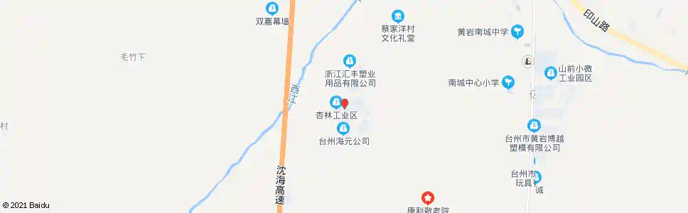台州杏林_公交站地图_台州公交_妙搜公交查询2025