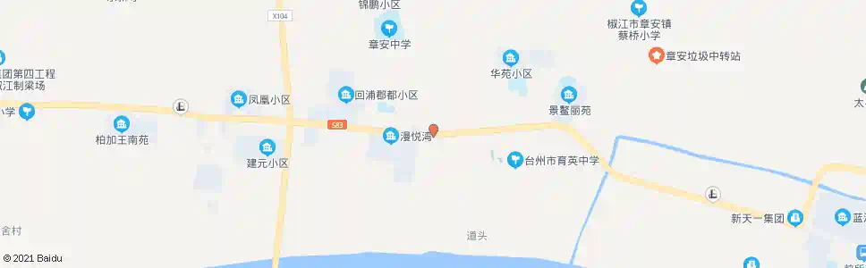台州章安小商品市场_公交站地图_台州公交_妙搜公交查询2025