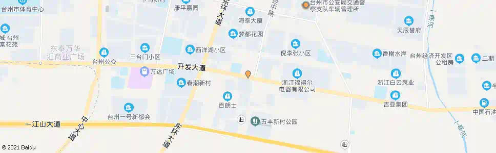 台州市公安汽校_公交站地图_台州公交_妙搜公交查询2025