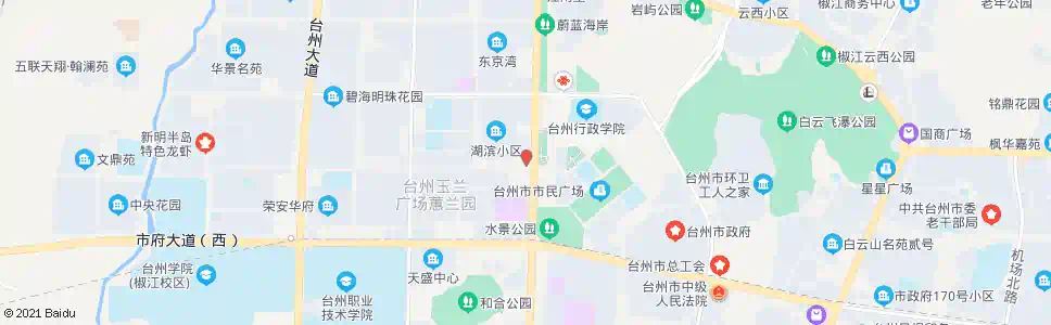 台州公管大楼_公交站地图_台州公交_妙搜公交查询2025