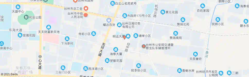 台州椒光集团_公交站地图_台州公交_妙搜公交查询2025