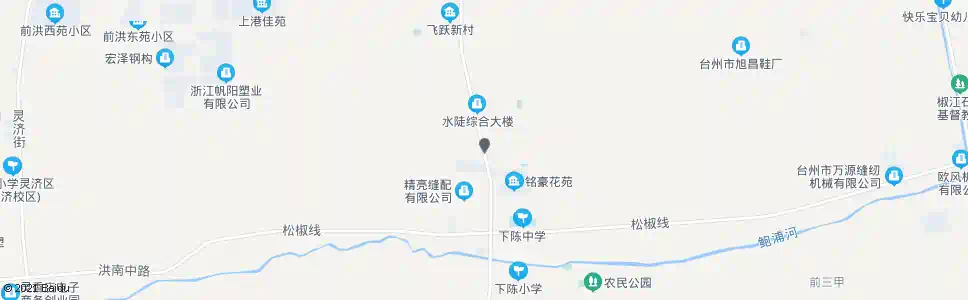 台州下陈加油站_公交站地图_台州公交_妙搜公交查询2025