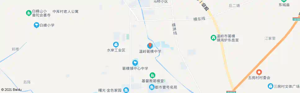 台州教师公寓_公交站地图_台州公交_妙搜公交查询2025