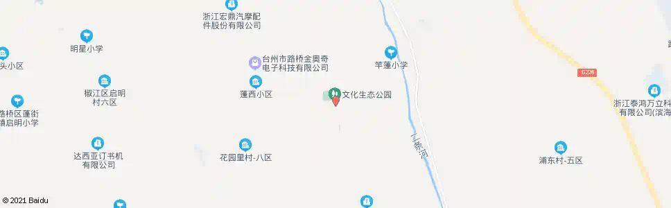 台州花门村_公交站地图_台州公交_妙搜公交查询2025
