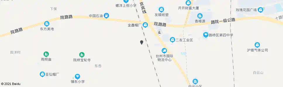 台州东风村_公交站地图_台州公交_妙搜公交查询2025