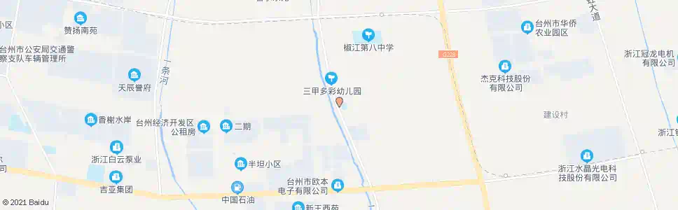 台州高闸村_公交站地图_台州公交_妙搜公交查询2025