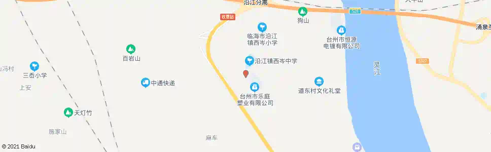 台州西岑中学_公交站地图_台州公交_妙搜公交查询2025