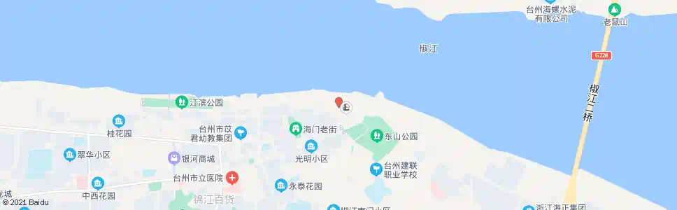 台州江滨加油站_公交站地图_台州公交_妙搜公交查询2025