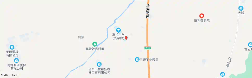 台州高桥_公交站地图_台州公交_妙搜公交查询2025