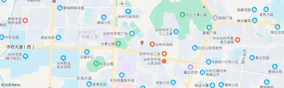 台州市档案馆_公交站地图_台州公交_妙搜公交查询2025