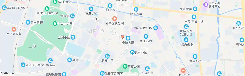 台州花鸟市场_公交站地图_台州公交_妙搜公交查询2025