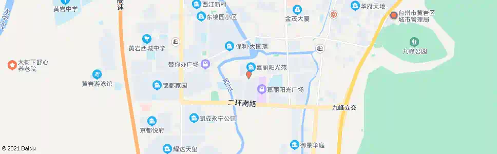 台州嘉丽阳光苑_公交站地图_台州公交_妙搜公交查询2025