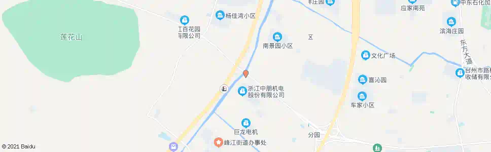 台州清峰桥_公交站地图_台州公交_妙搜公交查询2025