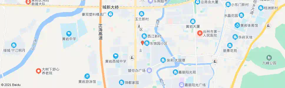 台州西江新村_公交站地图_台州公交_妙搜公交查询2025
