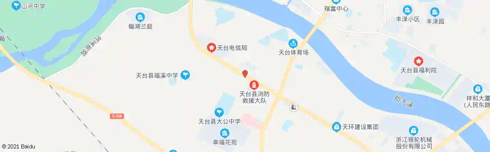 台州消防大队_公交站地图_台州公交_妙搜公交查询2025