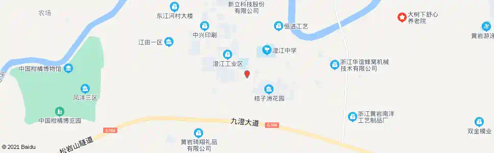 台州澄江街道_公交站地图_台州公交_妙搜公交查询2025