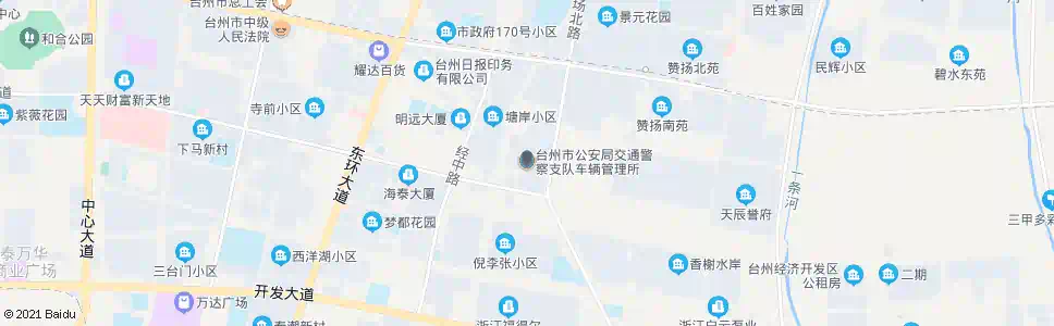 台州市车管所_公交站地图_台州公交_妙搜公交查询2025