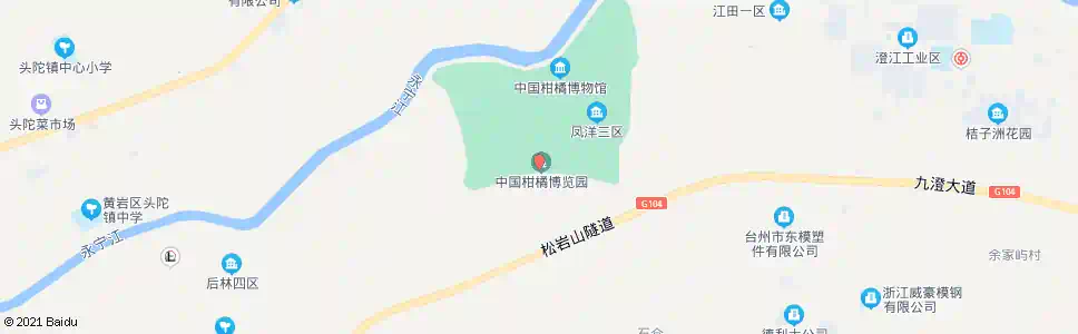 台州柑桔博览园_公交站地图_台州公交_妙搜公交查询2025