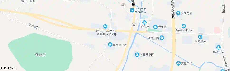 台州方林汽车城_公交站地图_台州公交_妙搜公交查询2025