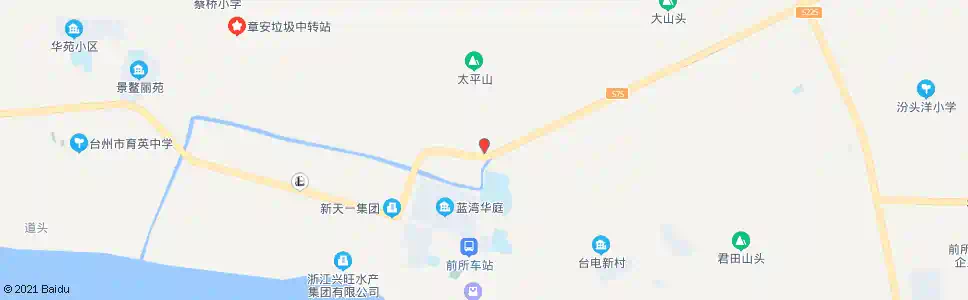 台州前所中队_公交站地图_台州公交_妙搜公交查询2025
