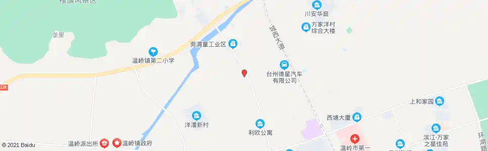 台州莞渭童村部_公交站地图_台州公交_妙搜公交查询2025