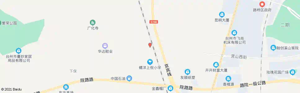 台州车头村_公交站地图_台州公交_妙搜公交查询2025
