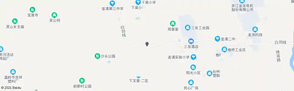 台州卷桥敬老院_公交站地图_台州公交_妙搜公交查询2025