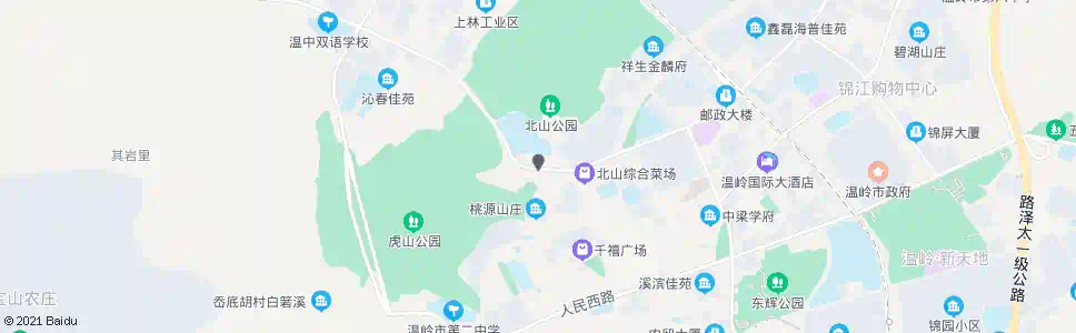 台州北山_公交站地图_台州公交_妙搜公交查询2025
