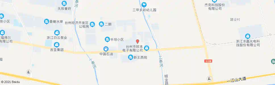 台州新坦路_公交站地图_台州公交_妙搜公交查询2025