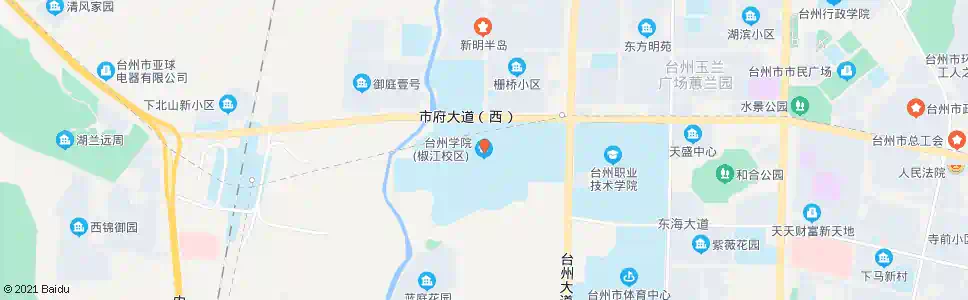 台州台州学院椒江校区_公交站地图_台州公交_妙搜公交查询2025