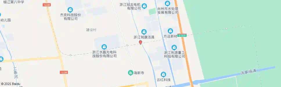台州八塘路_公交站地图_台州公交_妙搜公交查询2025