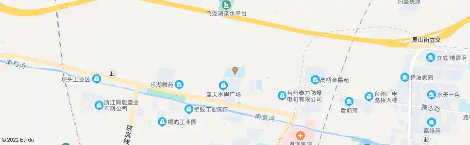 台州桐屿中学_公交站地图_台州公交_妙搜公交查询2025