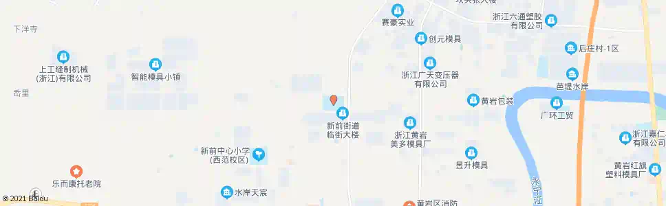 台州新前中学_公交站地图_台州公交_妙搜公交查询2025