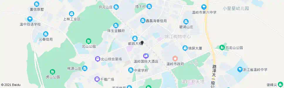 台州影视城_公交站地图_台州公交_妙搜公交查询2025