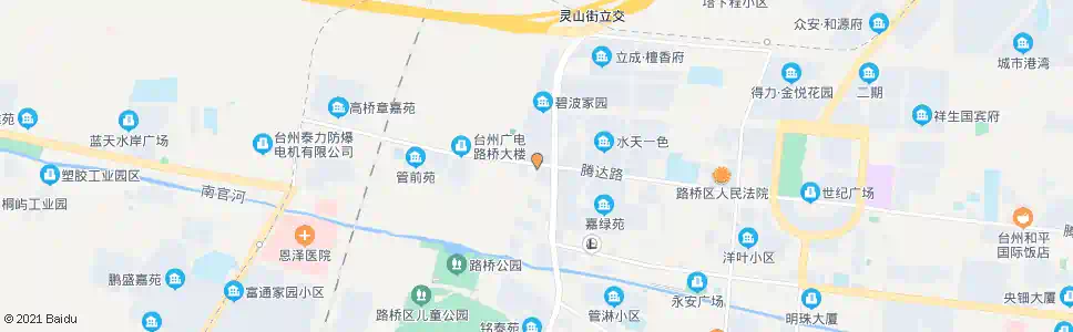 台州路北街道_公交站地图_台州公交_妙搜公交查询2025
