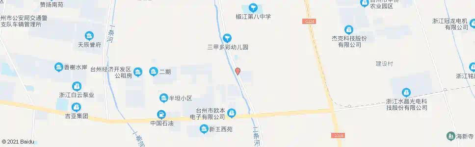 台州郭家村半坦村_公交站地图_台州公交_妙搜公交查询2025