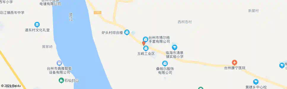 台州横路_公交站地图_台州公交_妙搜公交查询2025