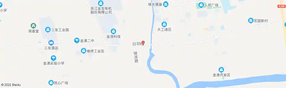 台州金星村_公交站地图_台州公交_妙搜公交查询2025