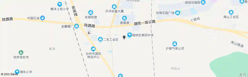 台州螺洋村街_公交站地图_台州公交_妙搜公交查询2025