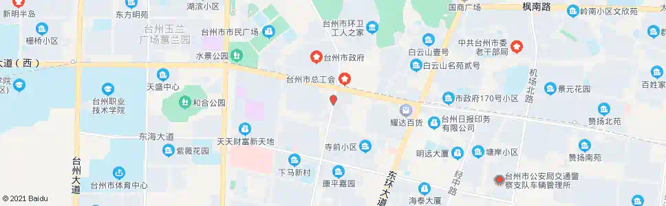 台州市中级法院(西)_公交站地图_台州公交_妙搜公交查询2025