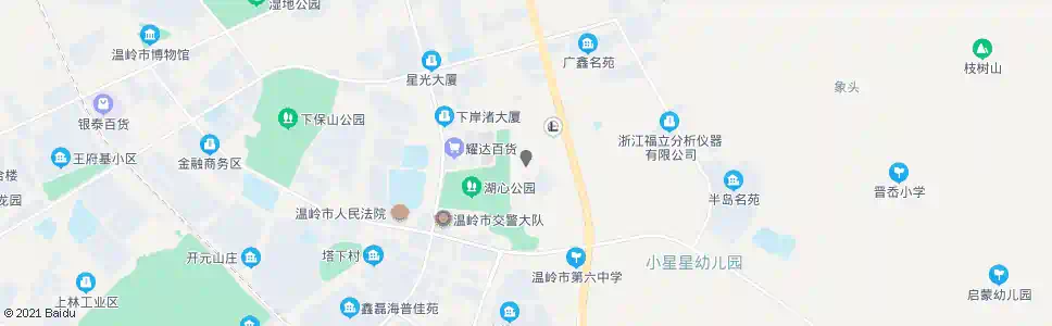 台州六分厂_公交站地图_台州公交_妙搜公交查询2025