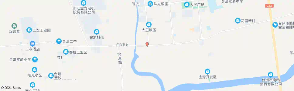 台州环西三路南口_公交站地图_台州公交_妙搜公交查询2025