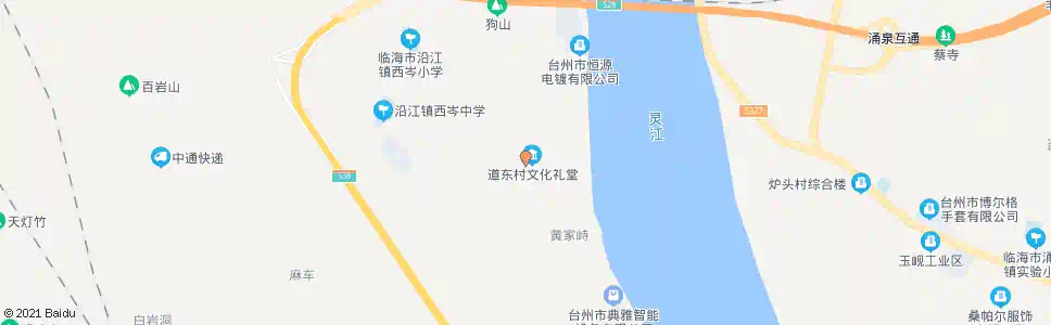 台州东岑_公交站地图_台州公交_妙搜公交查询2025